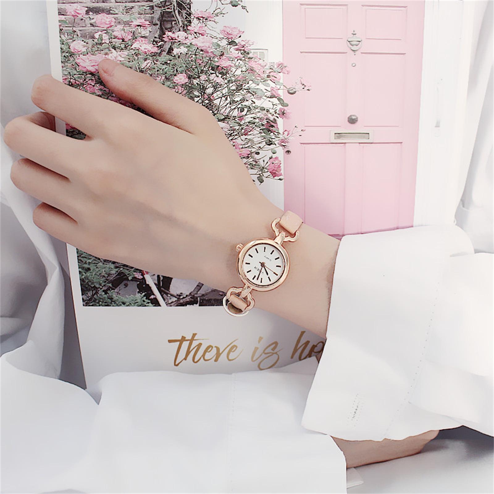 

Женские модные кожаные часы One Size