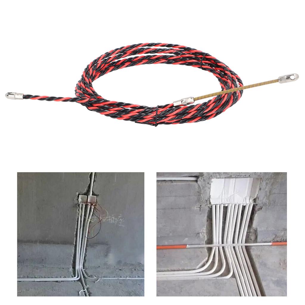 Elektrischer Federdraht-Einfädler, Fischband, manuelles Kabelabzieher-Werkzeug, Elektriker-Einfädelgerät