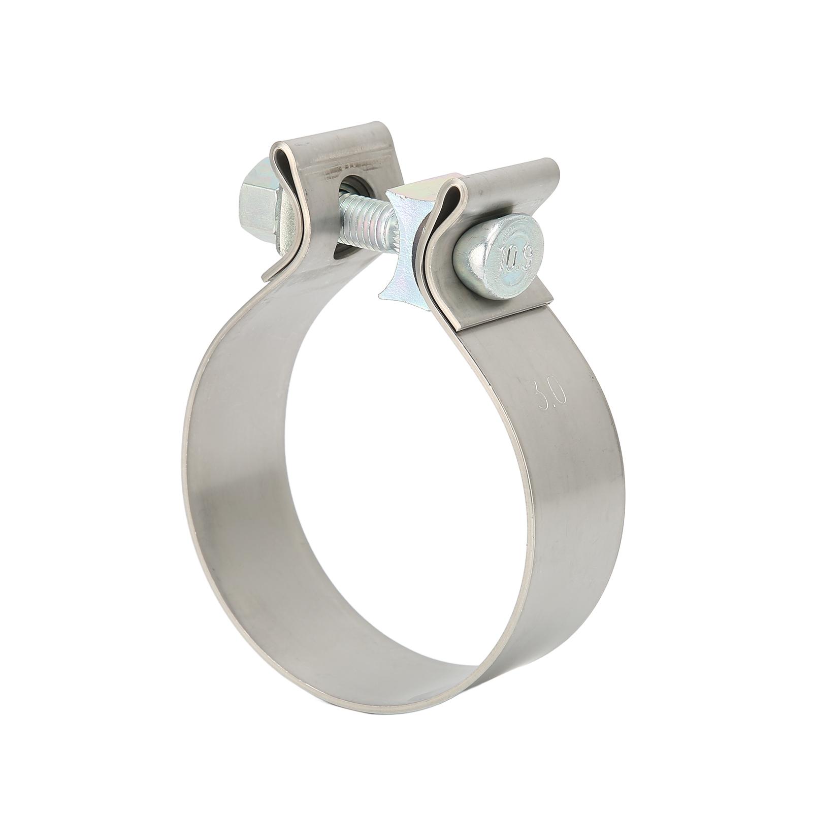 

Универсальные хомуты для уплотнений выхлопной трубы, нержавеющие хомуты для глушителя, высокая твердость для коллектора приемной трубы 3 Inch