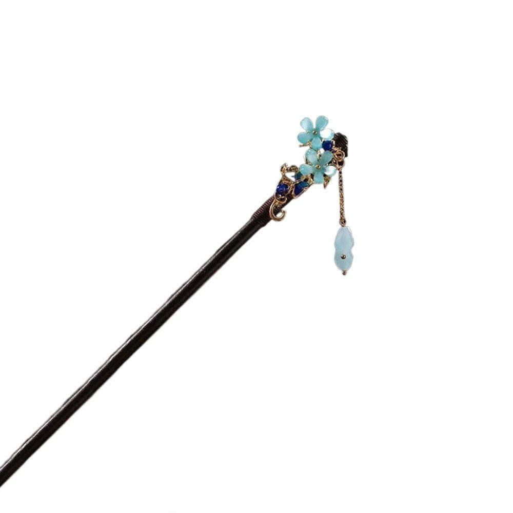 Imitation  For Women Hair Accessories Wooden Hair Fork Flower Hair Sticks Chinese Style Hairpin