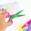 Children's Craft Safety Scissors - 5-inch Fun Patterned Blades for DIY and Albums