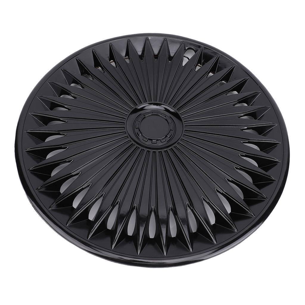 4 Pcs 17in Hubcaps Stylish Look Wear Proof ABS Universal Fit Snap On R17 Wheel Rim Cover for Most Cars Truck SUV