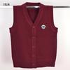2026 Autumn/Winter Korean Style Knit Cardigan Vest for Boys & Girls - Warm Children's Vest