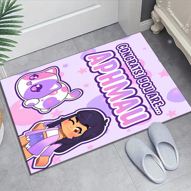 1pc Anime A-AphmauS (2) Design Area Rug - Non-Slip, Soft & Cozy Floor Mat for Living Room, Bedroom, Office - Indoor/Outdoor Decorative Carpet