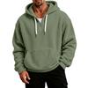 Men's Casual Hooded Jacket Long Sleeve with Warm for Everyday Wear