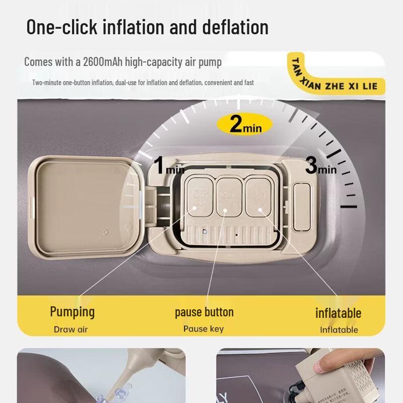 Explorer Inflatable Camping & Home Air Mattress