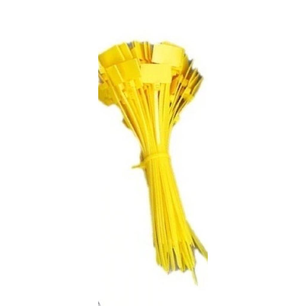 Colored Marking Cable Ties Waterproof Tag Fasteners Ethernet Cord Binding Straps Hang Label Cards Circuit Marker Tags Indoor
