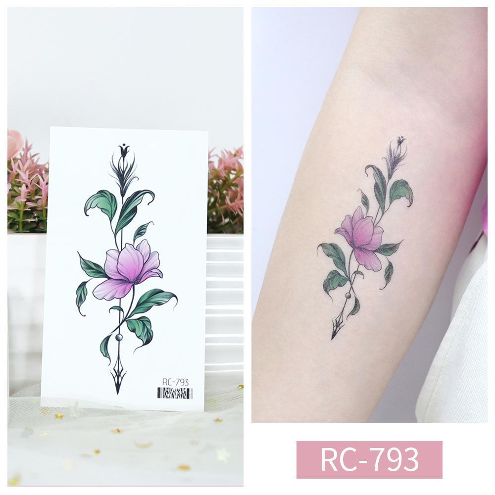 Butterfly Tattoo Stickers: Small, Fresh, Waterproof, Retro Black & White, Temporary Hand Designs
