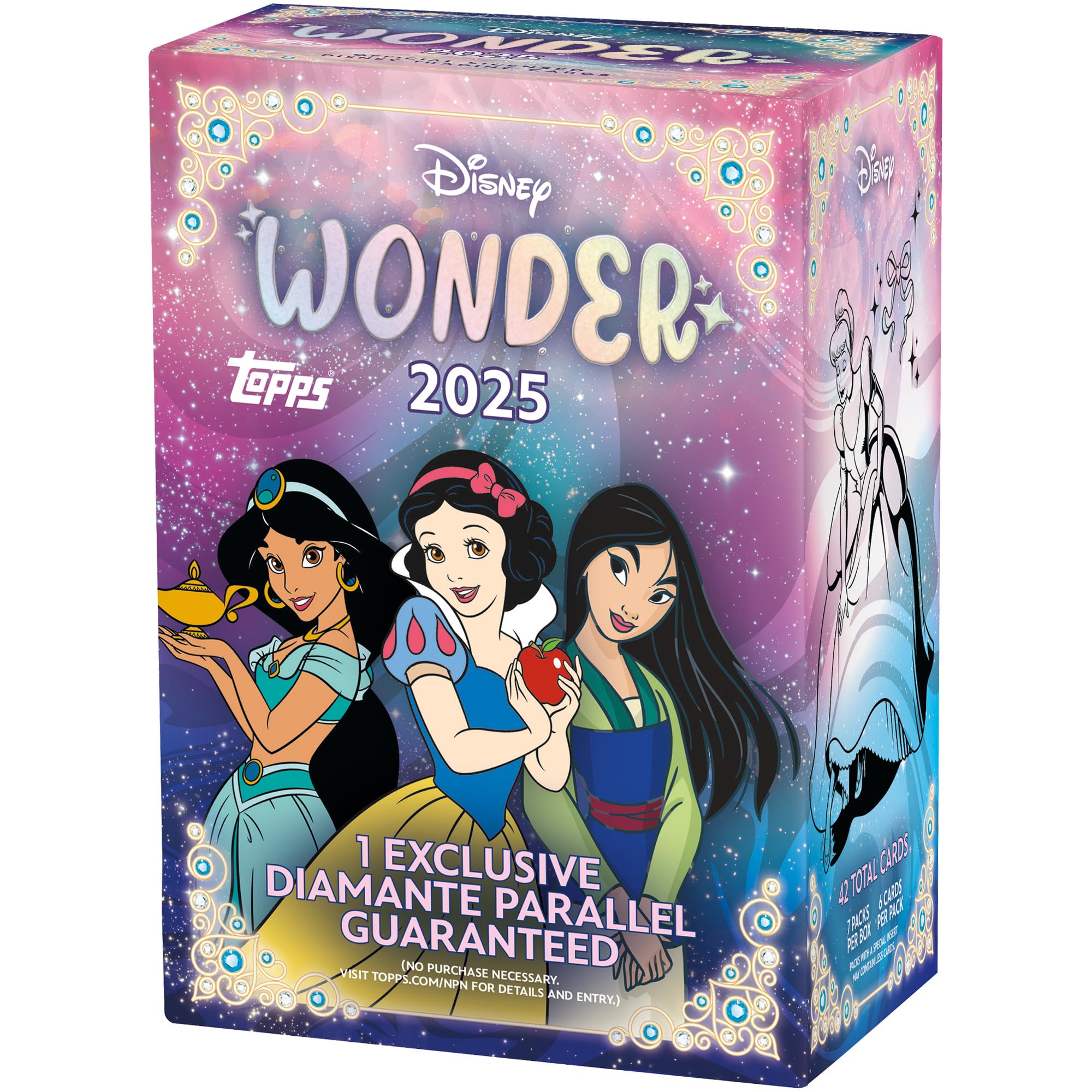 Topps 2025 Disney Wonder Factory Seal Value Box - -