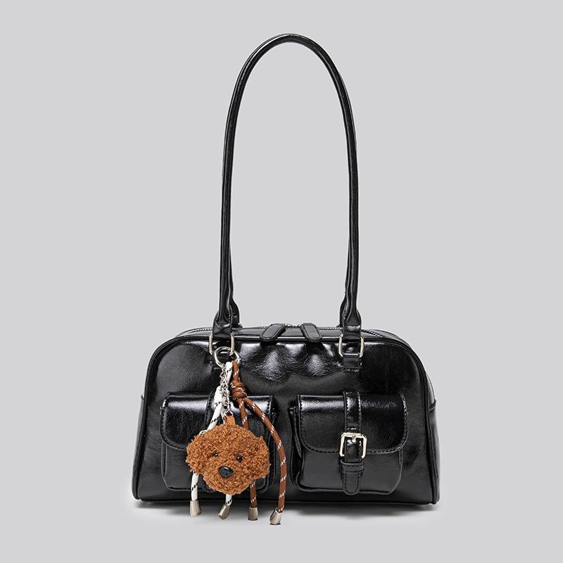 Vintage Handbag for Women, Large Capacity New Autumn and Winter Casual Single Shoulder Armpit Bag, Niche Design, Commuting Pillow Bag