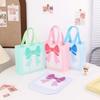 1-30PCS Cartoon Bow Portable Gift Bag Bow Snack Packaging Bag Portable Design Cosmetics Candy Small Items Storage Self Seals