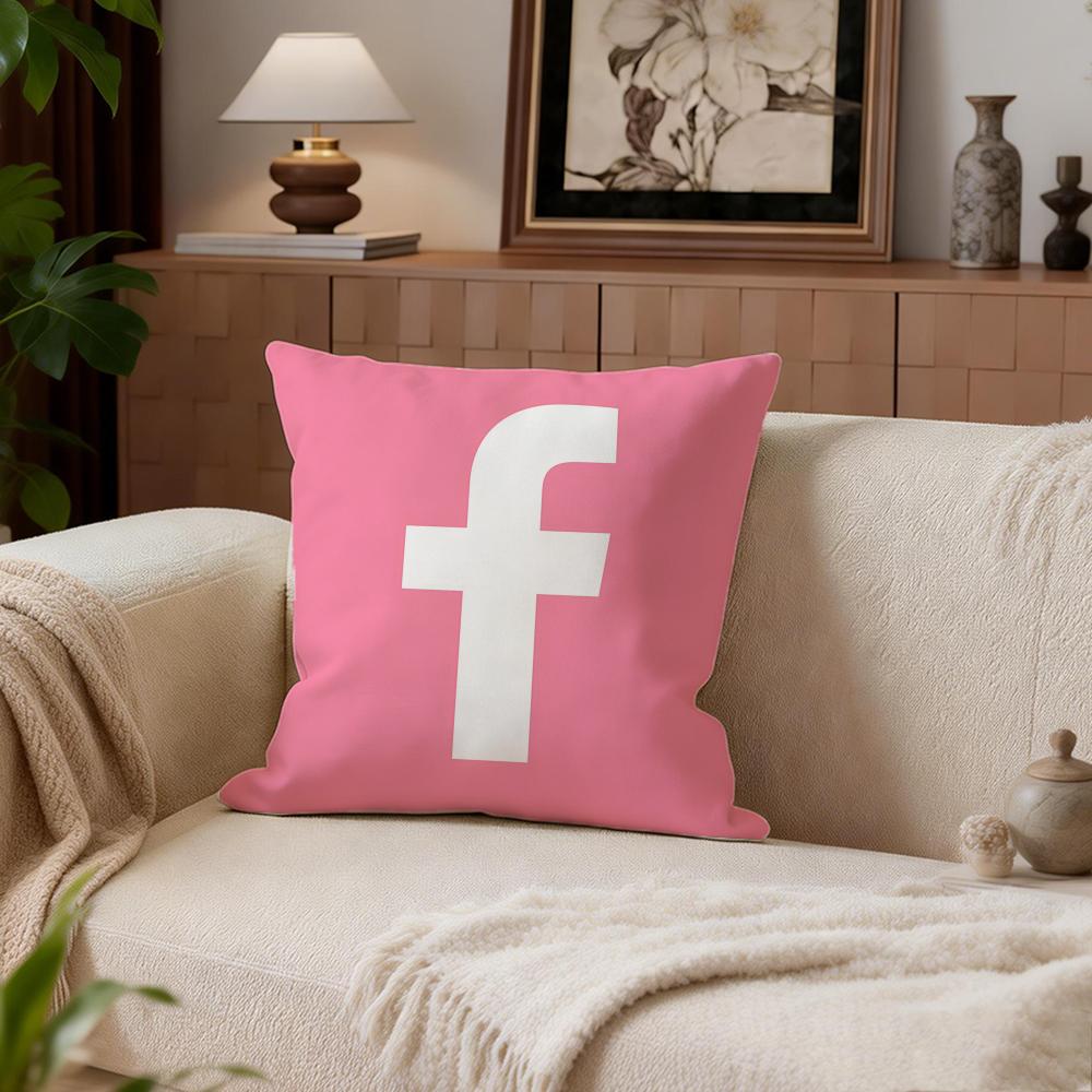 

Brand Facebook Cushion Cover Cushion Cover Set 4Pcs 50x50 45x45 40x40 Pillowcase Decorative Sofa Home Decor 30X30cm