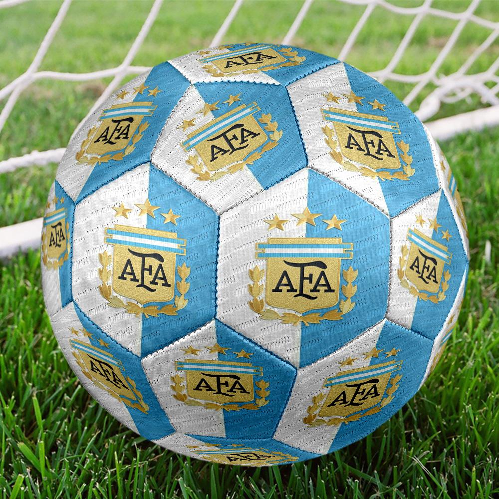 Argentina Football club Printed Size 5 Soccer Balls, High-Quality, Anti-Slip, Protective Football, A Unique Gift , Birthdays, Christmas Gifts