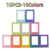 5/10/20pcs Magnetic Photo Frames for Fujifilm Instax Mini Film Papers Double Sided Fridge Picture Frame Magnets Artwork Frames