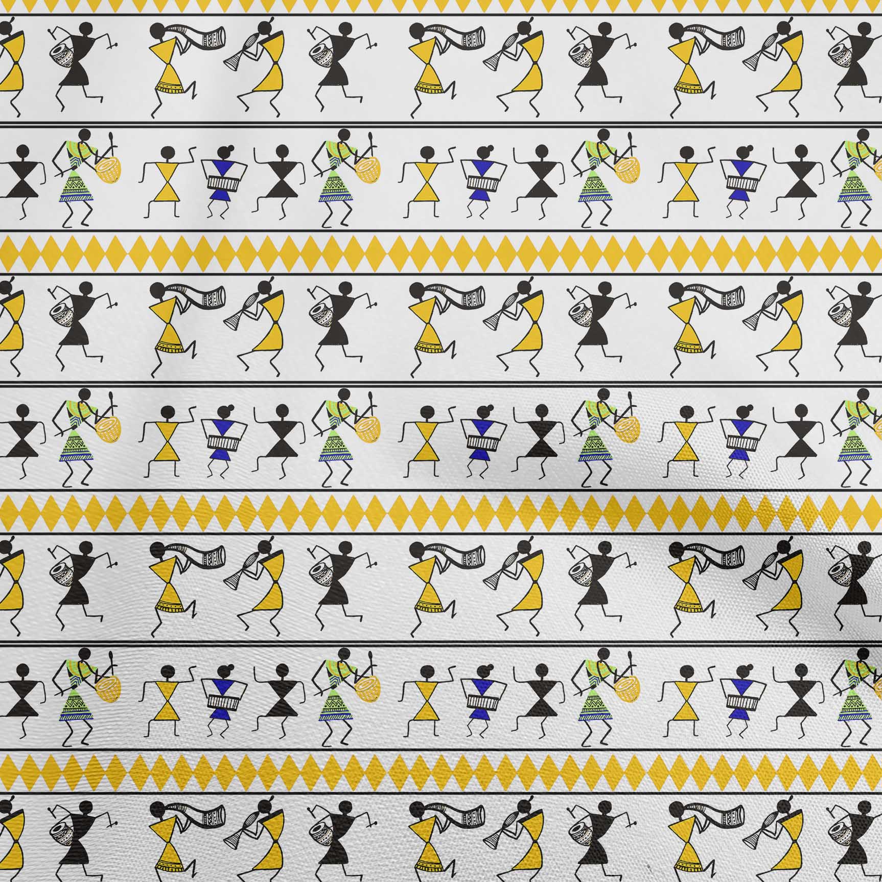 

oneOone Cotton Flex Середня синя тканина Азіатська сукня з квітковими принтами Тканина з принтом Тканина у дворі 40 дюймів 42 Inch Wide - Viscose Chiffon жовтий