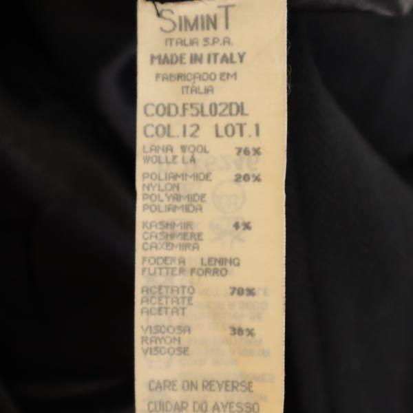 ARMANI JEANS Made in Italy Wool Blend Chester coat USA8 black Women Used