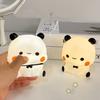 Panda Led Bubu And Dudu Night Light Cute Night Light Lamp Bedroom Timing Lamp Decor Itemation Bedroom Living Room Decor Itemative