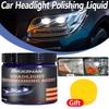 Car Headlight Restoration Polishing Kits Headlamp Scratch Remover Repair Cleaning Paste Remove Oxidation Headlight Polish Liquid