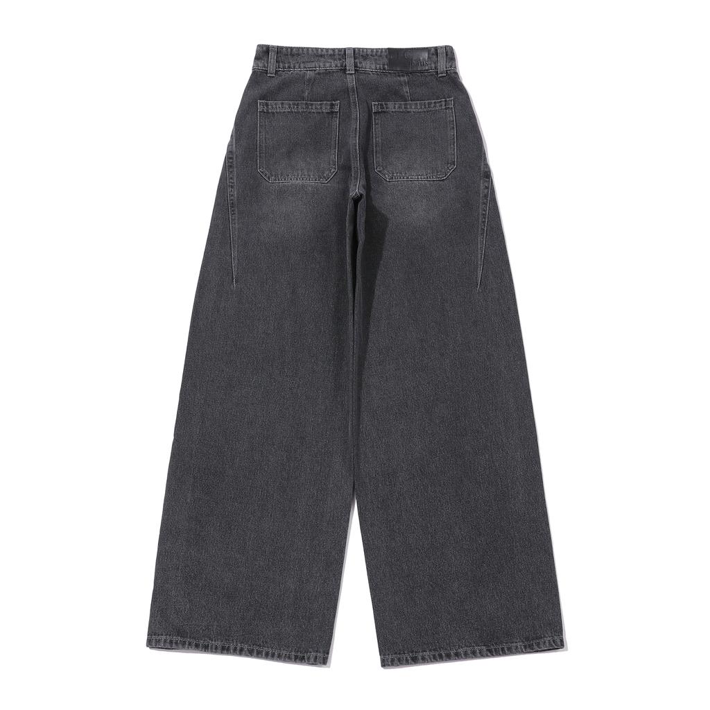 INTERCREW Women'S Cutout Detail Grey Denim Pants D Grey Ita3El52Adg
