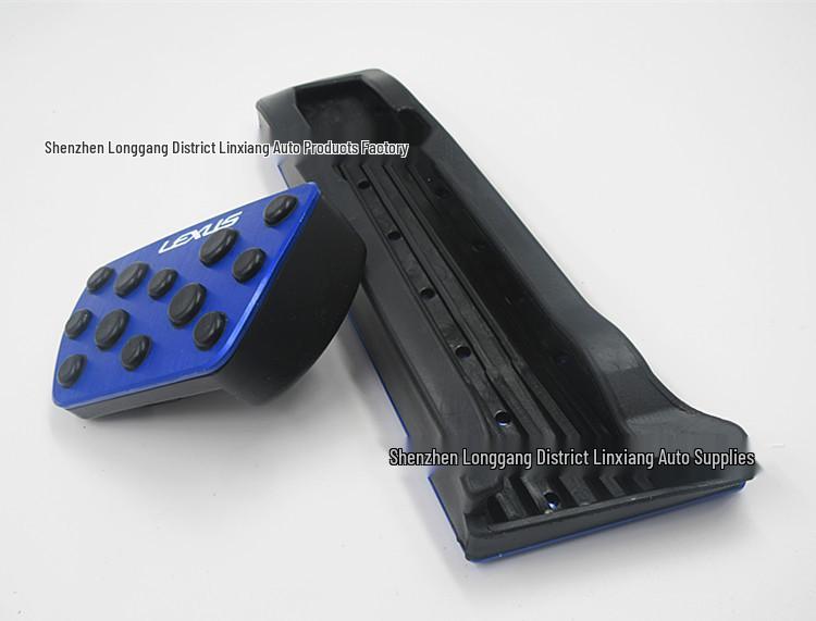 Anwendbar für Lexus ES 2018: Rutschfester Gas- und Bremspedal aus Aluminiumlegierung