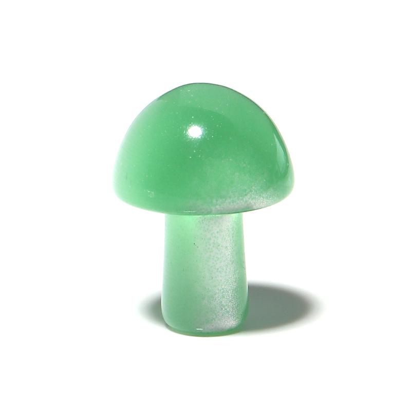 5Pcs/Lot 20×15mm Cat's Eye Beads Colorful Mushroom Shaped  Nonporous Accessories For Jewelry Production Diy Charm Pendant