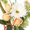 Francfranc Bouquet of Gerbera Mix In Light Green, Faux Flowers, Artificial Flowers for Interior Decoration