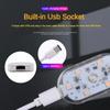 Luci LED Touch per Auto Luce Interna Wireless Magnetica Luce per Portiera Auto Lampada da Soffitto per Tetto Lampada da Lettura Ricaricabile USB 5V