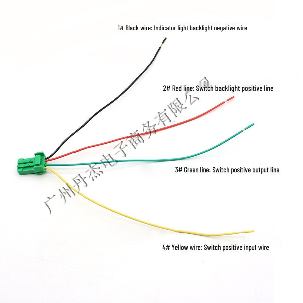 Nissan Paladin LED Daytime Running Light & Seat Heating Switch with Wiring