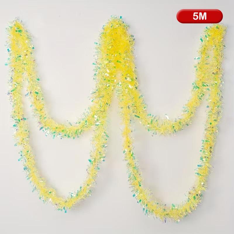 2/5/10M Decorațiuni de Crăciun DIY Bandă Benzi Colorate Coroniță Crăciun Ghirlandă Sclipitoare Panglică Mărgăritar