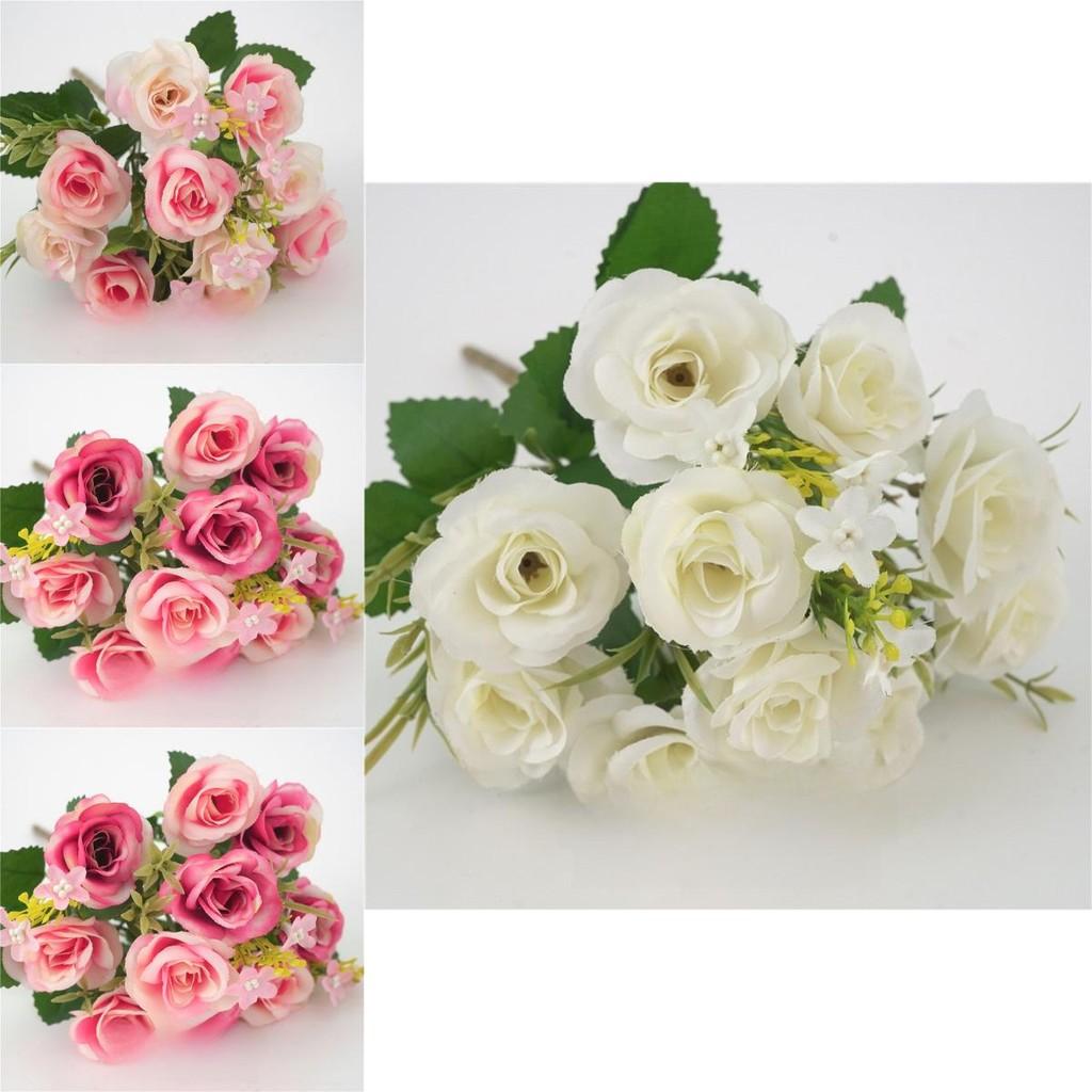 Elegante Seidenrose Künstliche Blume für Heimdekoration und Hochzeitsarrangements