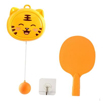 Hanging Table Tennis Exercise, Children's Training, Solo Exercise with Rackets And Balls,