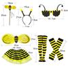 Costume Wings Bumblebee Costume Striped Knee Stocking Bee Dress Up Set  Children's Parties