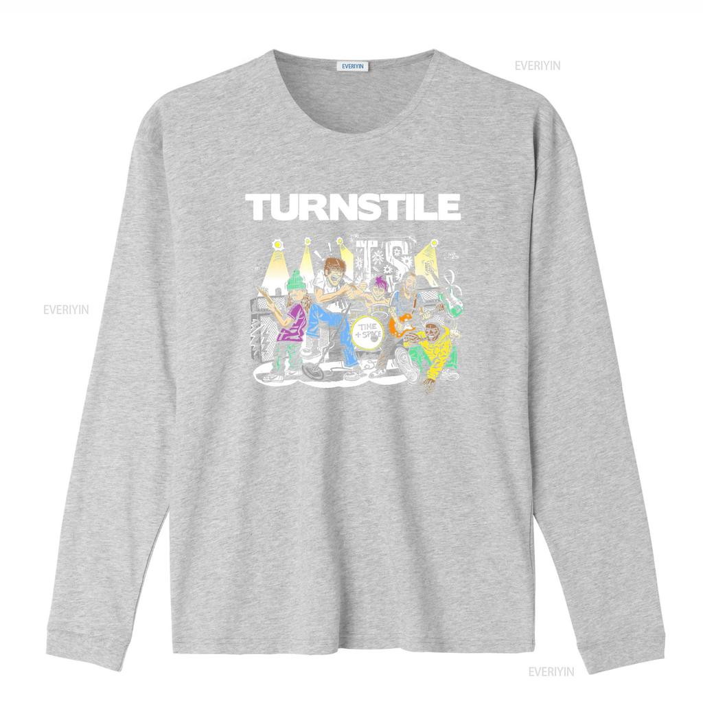 New T Shirt for Fan Turnstile Band Size S XL vintage Washed Unisex Stretched streetwear Stylish Comfortable designer clothes