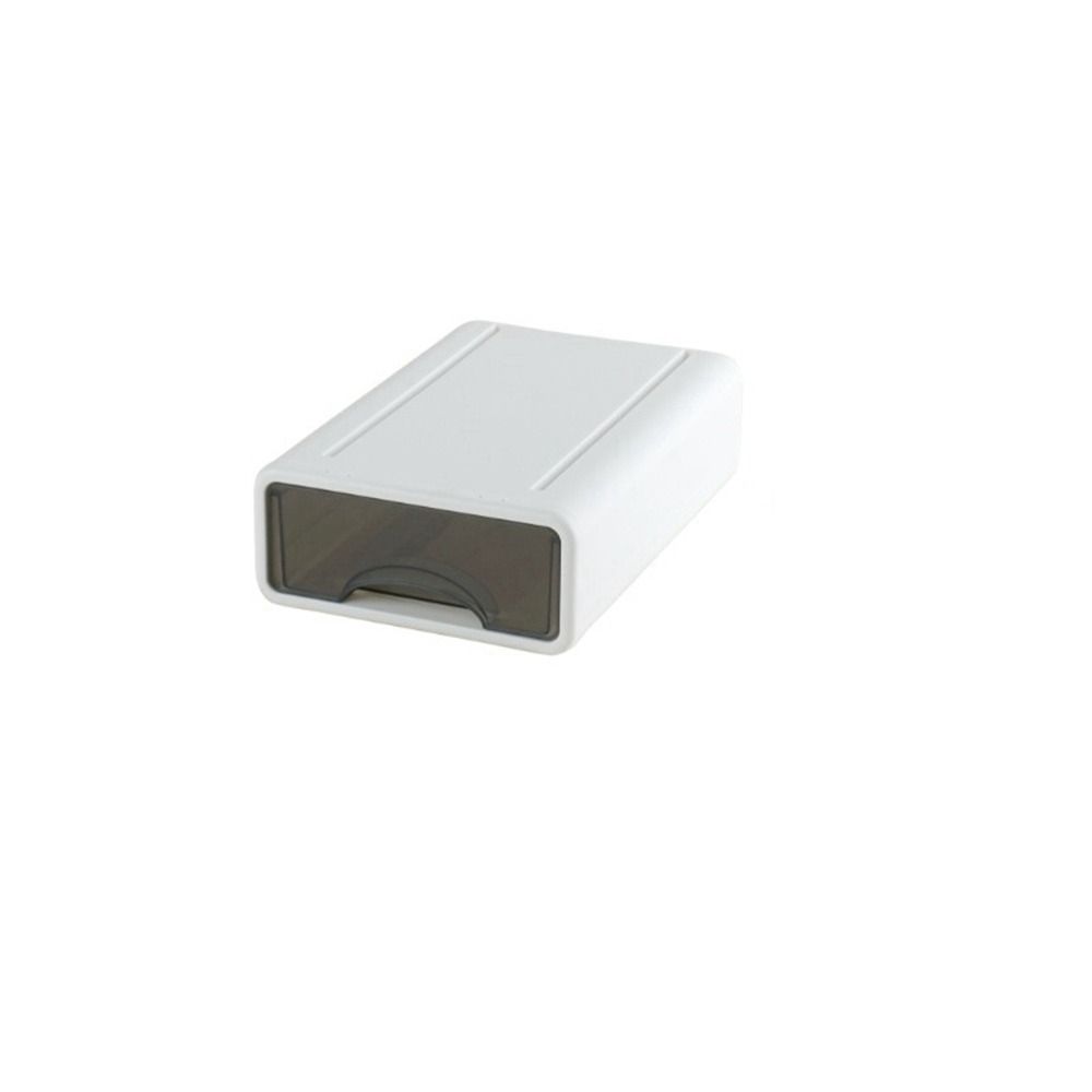 

2 шт. Пластиковый настольный канцелярский ящик Белый держатель для документов и мелочей Ящики для хранения Ювелирные изделия S-1Pcs