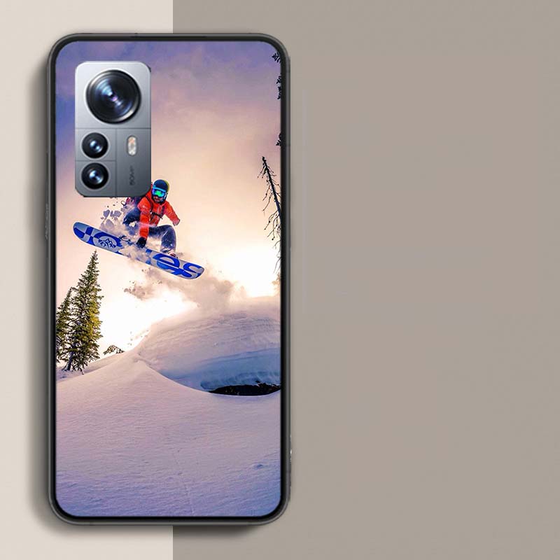 Adventure Snowboarding Extreme Phone Case For Xiaomi Mi 13 12T Poco F7 Pro 14 Ultra 15 Pro 12X 12 9 8 Lite 5G 11T 11i 10 10T
