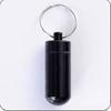 Mini Medicine Box, Small Medicine Bottle, Portable Medicine Box, Capsule, Keychain, Sealed and Moisture-proof