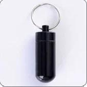 Mini Medicine Box, Small Medicine Bottle, Portable Medicine Box, Capsule, Keychain, Sealed and Moisture-proof