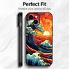 Art Ukiyo-e Ocean waves Phone Case Phone Case Soft Packaging Lightweight For iPhone17 16 15 14 13ProMax