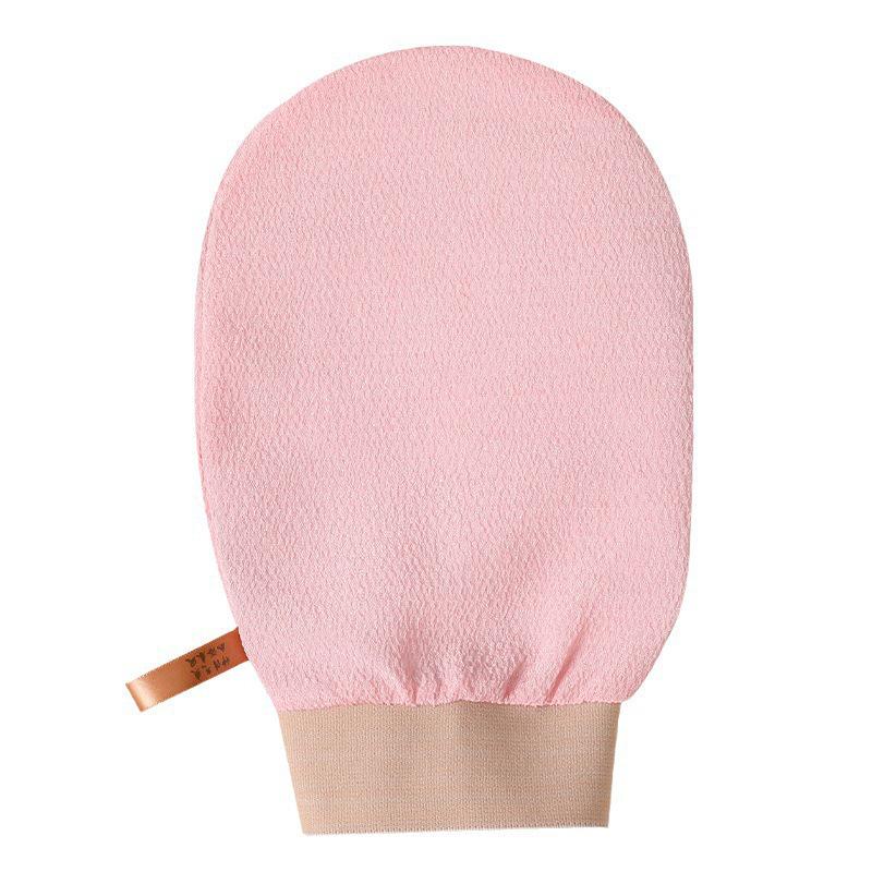 Dual-Sided Loofah Bath Scrub Towel for Exfoliating and Back Scrubbing Gloves
