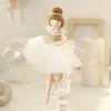 Christmas Decorations, Cute Ballet Girl Figurines, Plush Angel Doll Pendants