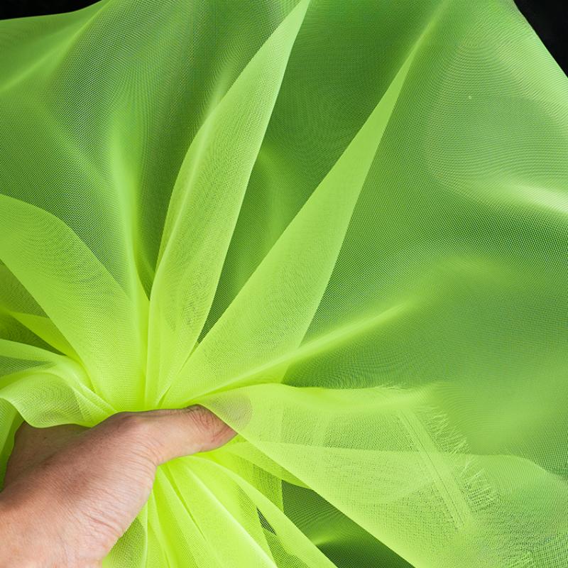 100x140cm Hard Tulle Mesh Fabric for DIY Wedding Dress Skirt Yarn Cloth Decoration Fabric By Per Meter Polyester Stiff Mesh