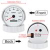 160MPH 110mm GPS Speedometer With GPS Antenna Speed Gauge Total Mileage Waterproof with 7 Colors Backlight for Car Boat Truc