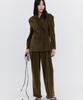 WNDERKAMMER Corduroy Wide Pants_Khaki