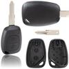 Renault Opel Nissan Key Fob Shell, 2 Buttons