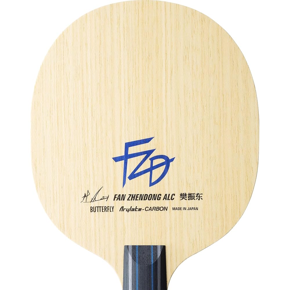 Butterfly ALC-CS Table Tennis Racket Fan Zhendong Chinese Penhold 161x150mm Blade Size