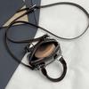 New Korean style versatile mini glossy crossbody/crossbody bag, shell bag, stylish women's shoulder bag, crossbody bag for outings.