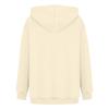 Women's Loose And Comfortable Round Neck Long Sleeved Hooded Sweatshirt With Printed Text