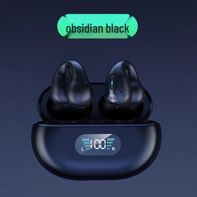 

Bach Johann Q80 Wireless Ear-Clip Bluetooth Earbuds