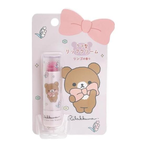 FE45403 Rilakkuma Makeup Rilakkuma Bear-shaped Lip Cream Chiiroikoguma Apple Scent