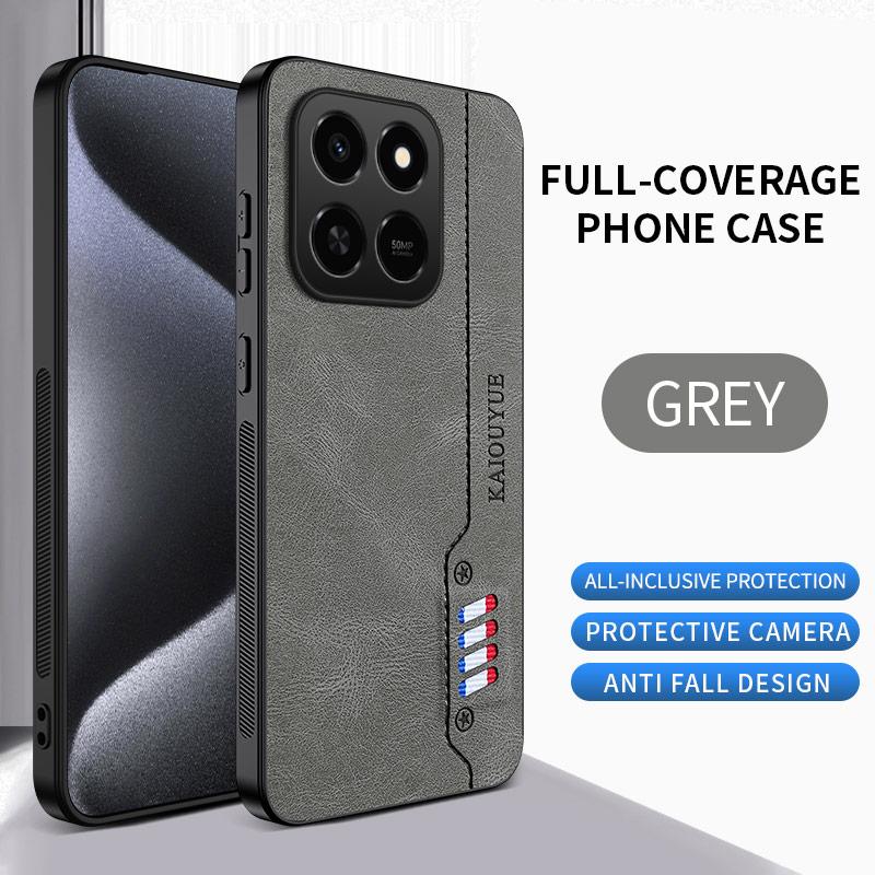 Pro pouzdro Honor X7D pro Honor 400 Chytrý kryt Luxusní PU-Kůže Tvrdý Plast Nárazuvzdorný Telefon Funda Ochranný Kryt Capa